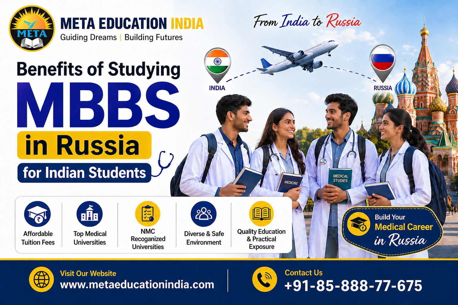 Want to Become a Doctor? Check MBBS in Russia for Indian Students